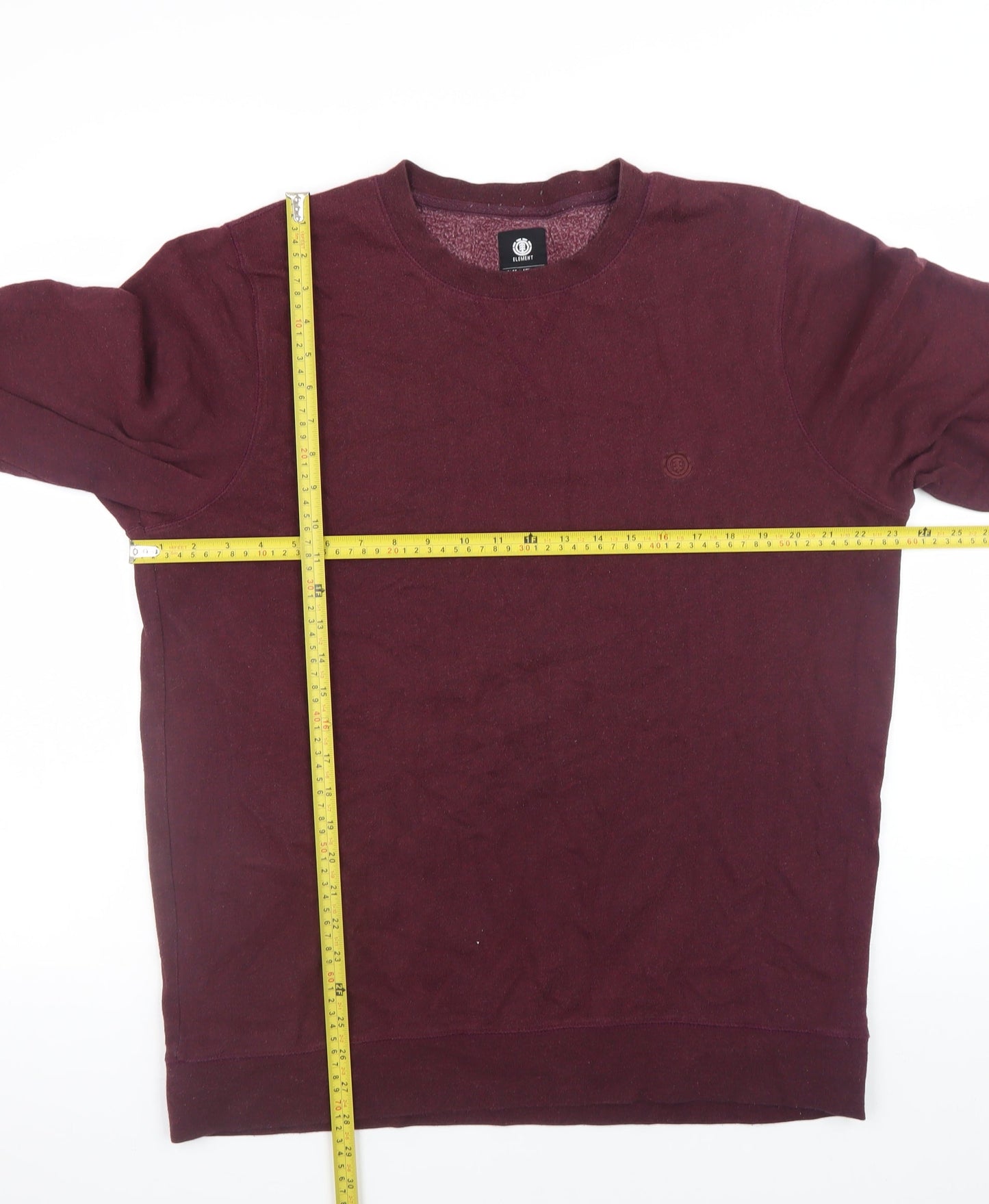 Mens UK Size XL Element Red Pullover Sweatshirt