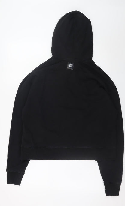 Mens UK Size M More Joy Black Pullover Hoodie