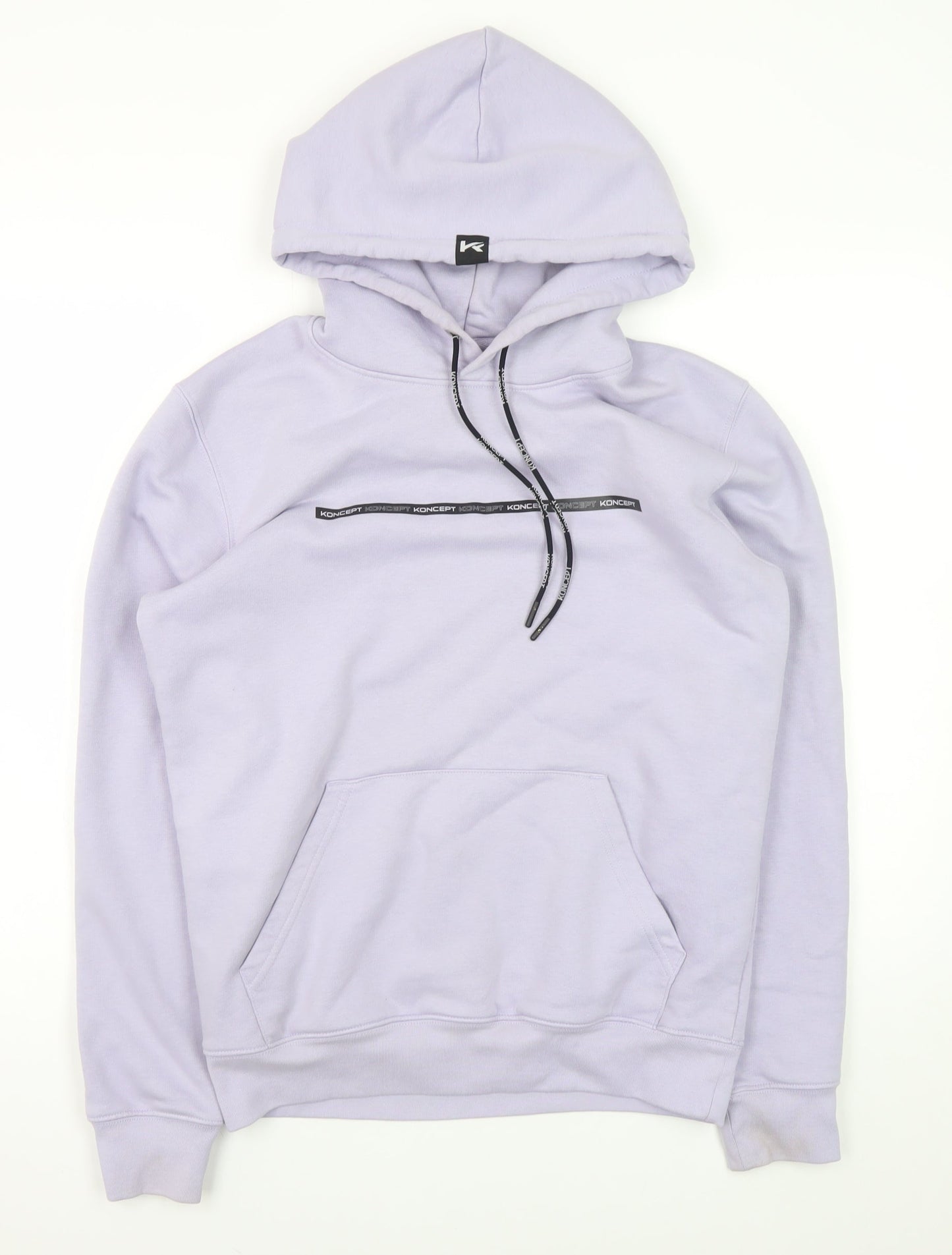 Mens UK Size S KONCEPT Purple Pullover Hoodie