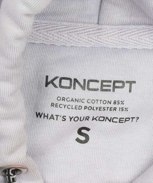 Mens UK Size S KONCEPT Purple Pullover Hoodie