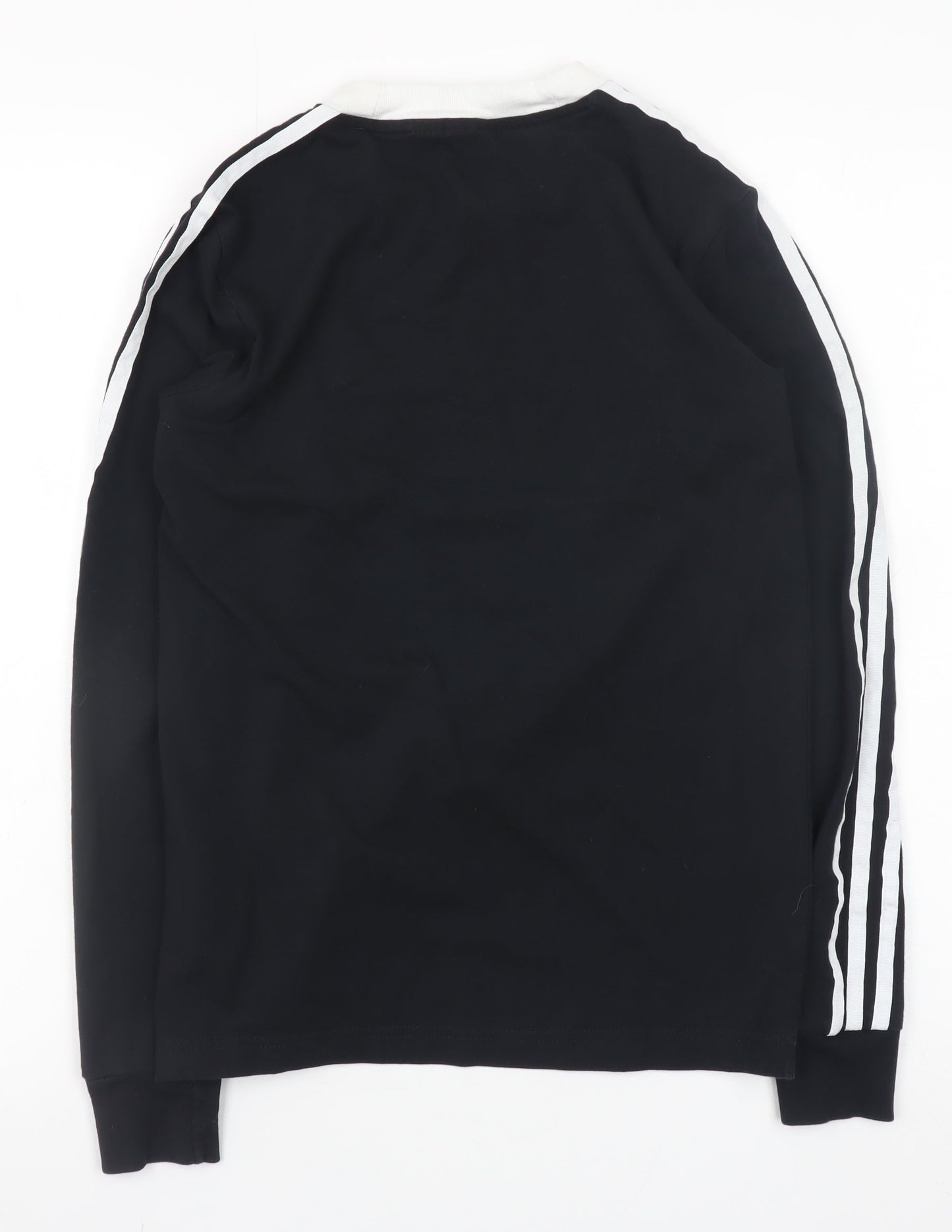 Womens UK Size XS adidas Black Basic T-Shirt