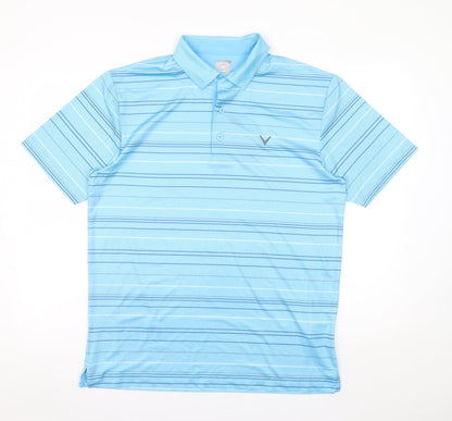 Mens UK Size M Callaway Blue  T-Shirt
