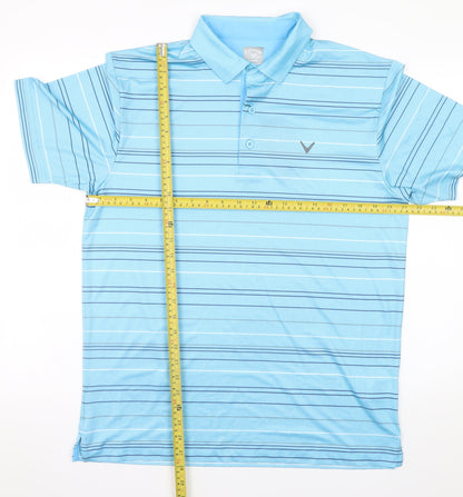 Mens UK Size M Callaway Blue  T-Shirt