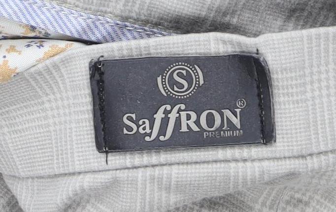 Mens UK Size 38 Saffron Premium Regular Fit Chino Beige Trousers