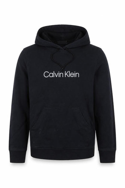 Mens UK Size XS Calvin Klein Black Pullover Hoodie