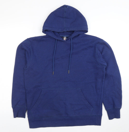 Mens UK Size S urban equip Blue Pullover Hoodie