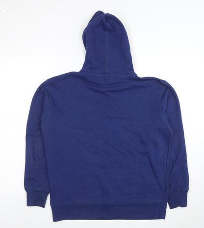 Mens UK Size S urban equip Blue Pullover Hoodie