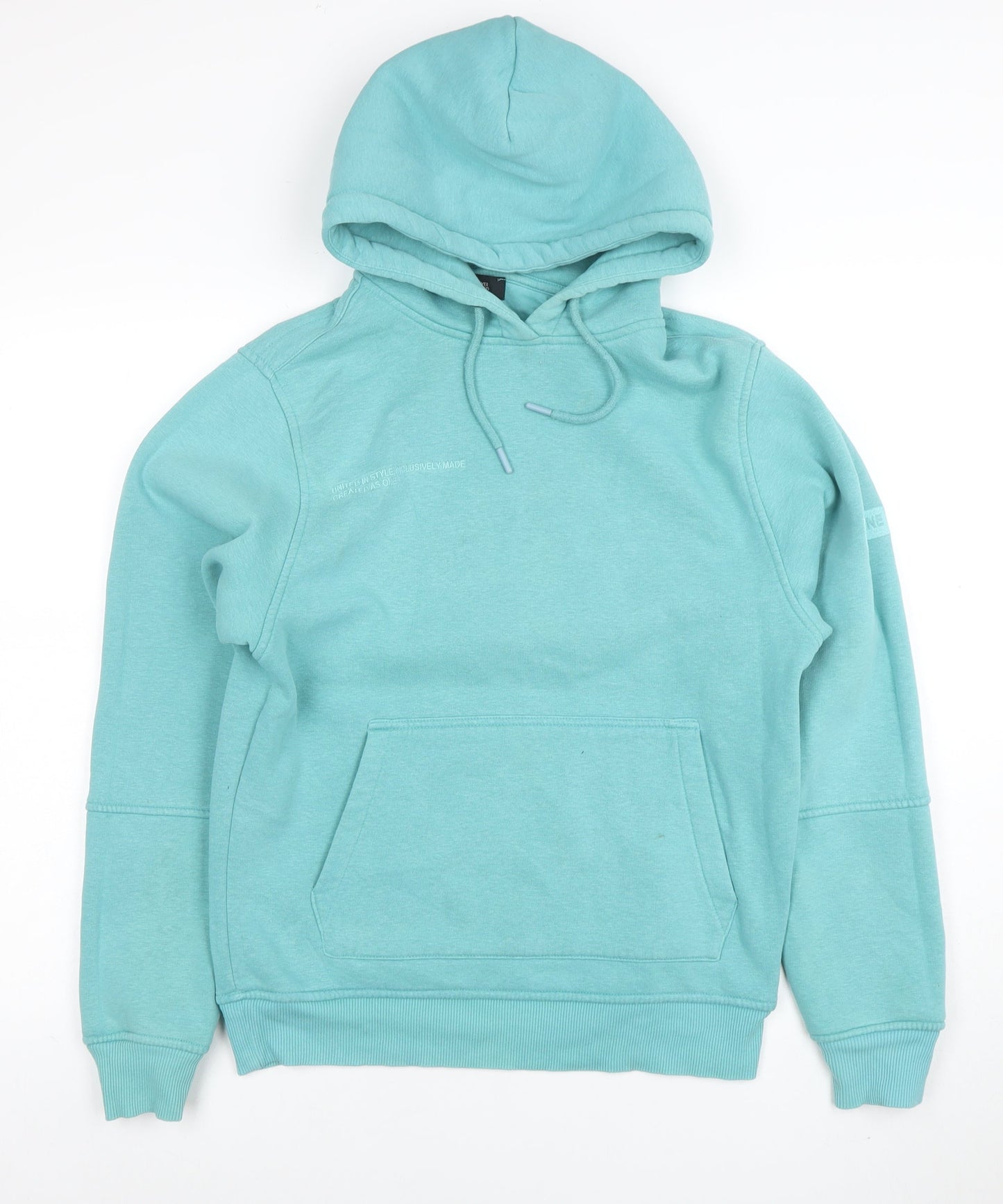 Mens UK Size XS River Island Blue Pullover Hoodie