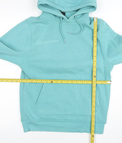 Mens UK Size XS River Island Blue Pullover Hoodie