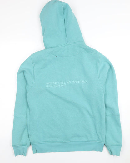 Mens UK Size XS River Island Blue Pullover Hoodie