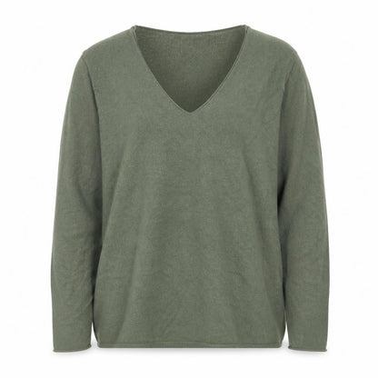 Womens UK Size M/L Dreams Green Pullover Jumper