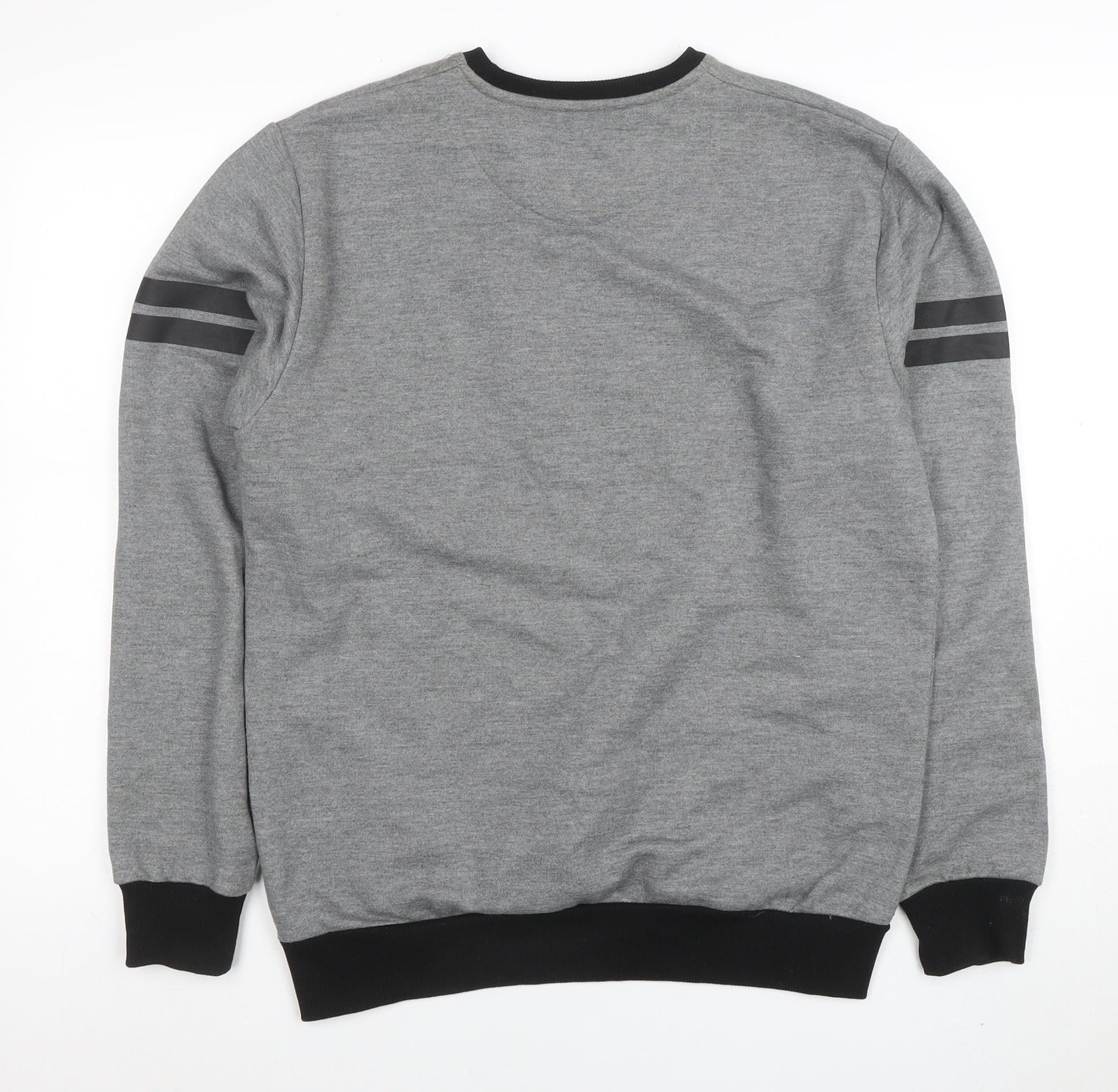 Mens UK Size M Hope Not Out Grey Pullover Sweatshirt