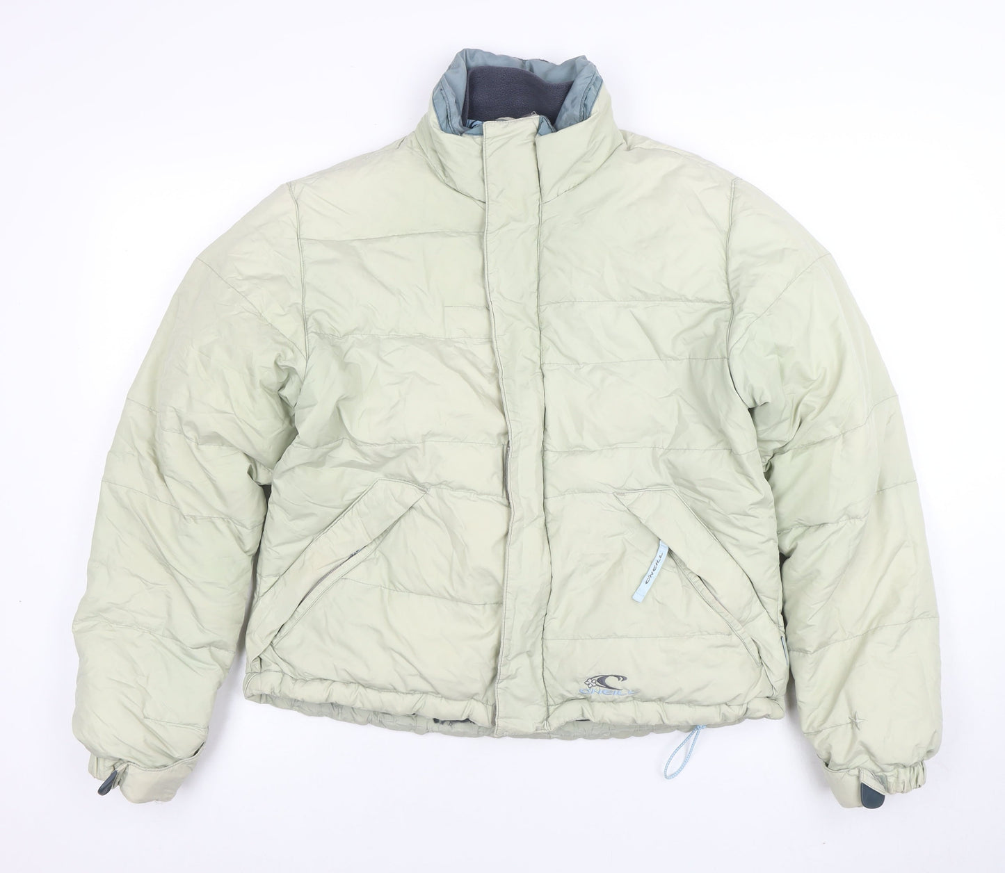 Womens UK Size S O'Neill Beige Puffer Jacket