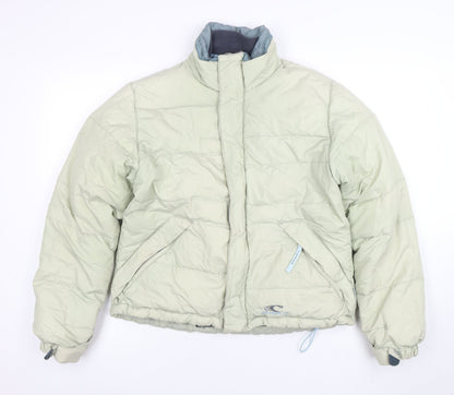 Womens UK Size S O'Neill Beige Puffer Jacket