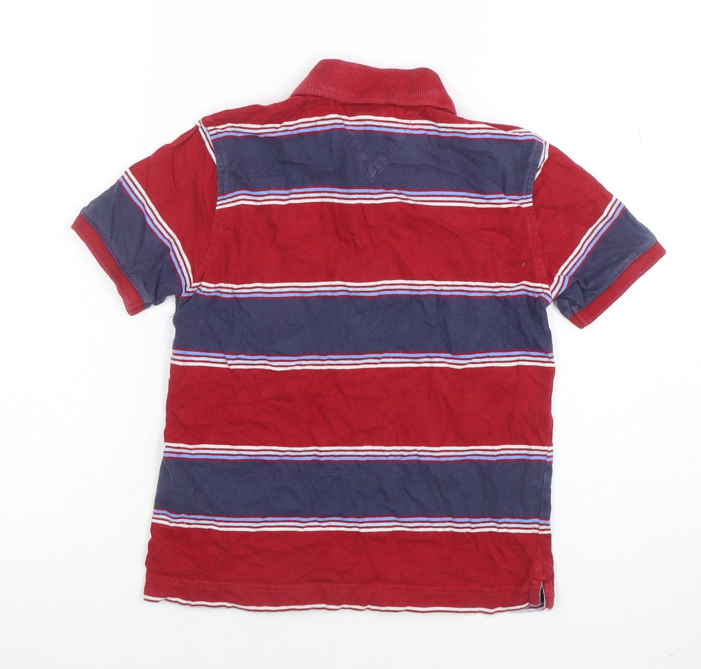 Boys UK Size 6 Years Tommy Hilfiger Red Basic Polo