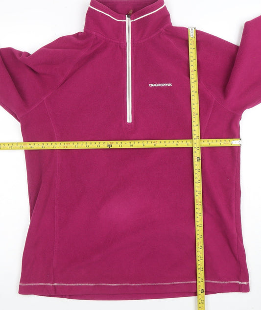 Womens UK Size 12 Craghoppers Pink Pullover Sweatshirt