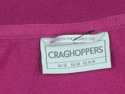 Womens UK Size 12 Craghoppers Pink Pullover Sweatshirt