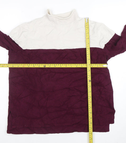Womens UK Size 14 Marks and Spencer Multicoloured Pullover Jumper