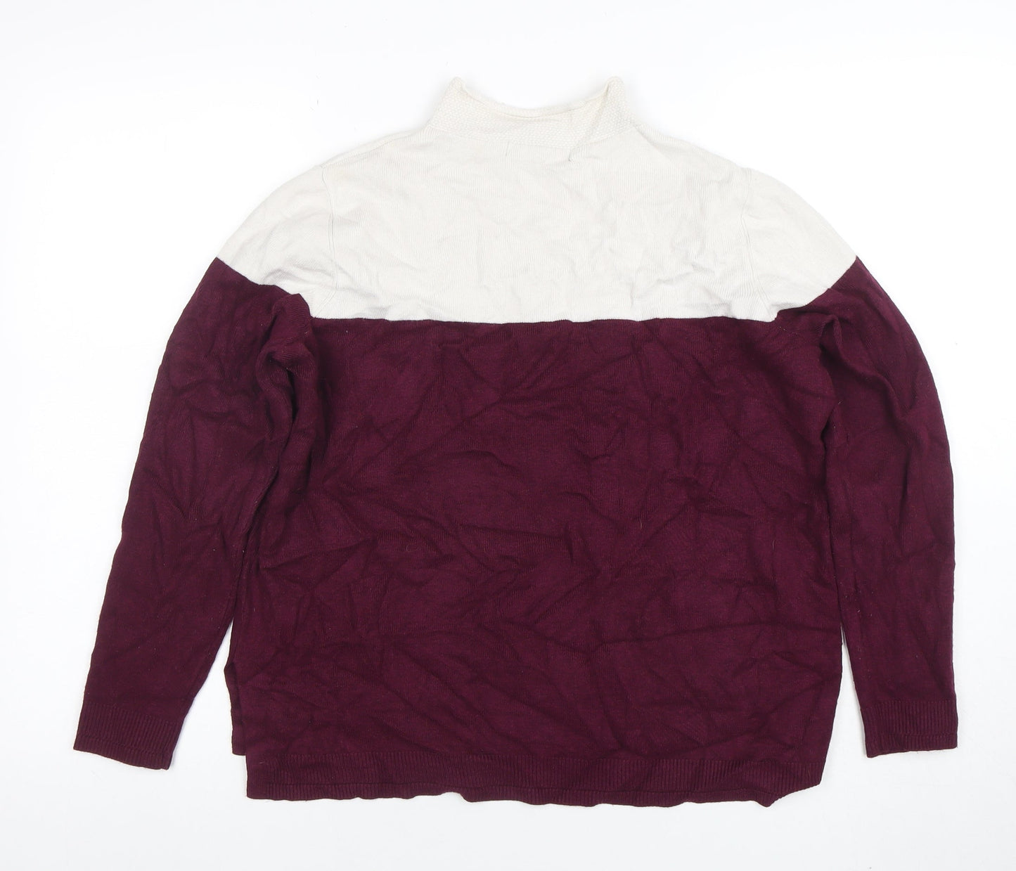 Womens UK Size 14 Marks and Spencer Multicoloured Pullover Jumper