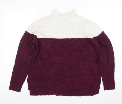 Womens UK Size 14 Marks and Spencer Multicoloured Pullover Jumper