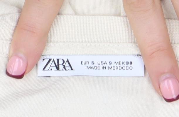ZARA Men’s Beige Graphic Art Cotton T-Shirt Size L Regular Fit