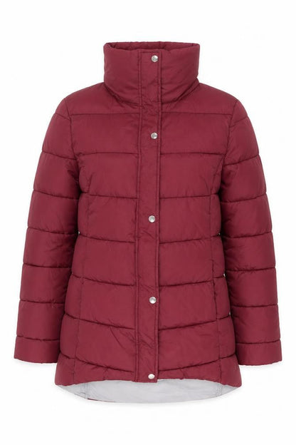 Styled by... Womens Red Quilted Puffer Jacket Size 12