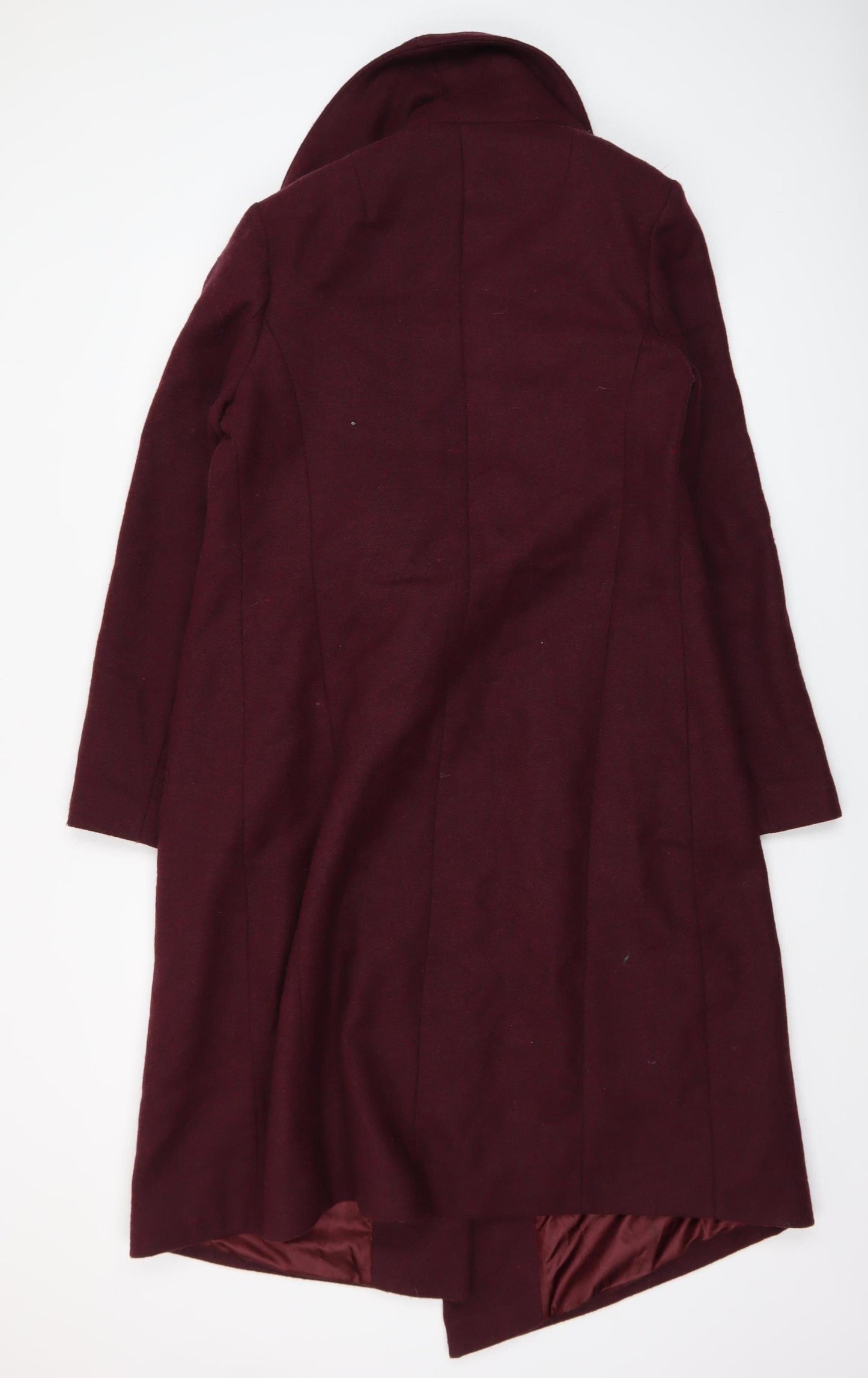 Womens UK Size 12 ASOS Red Overcoat