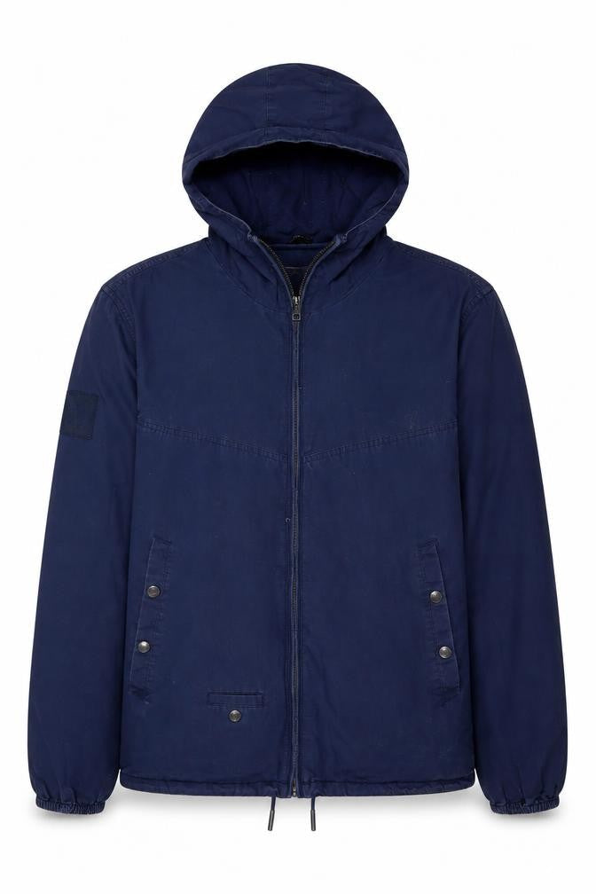 Mens UK Size S Pretty Green Blue Windbreaker Coat