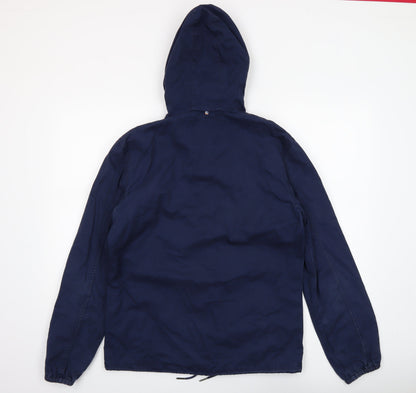 Mens UK Size S Pretty Green Blue Windbreaker Coat