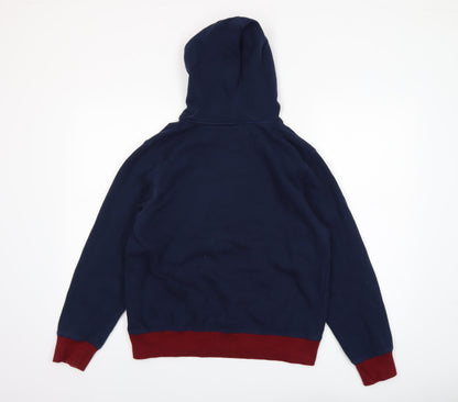 Converse All Star Boys Navy Pullover Hoodie XL 13-15 Years Cotton Blend