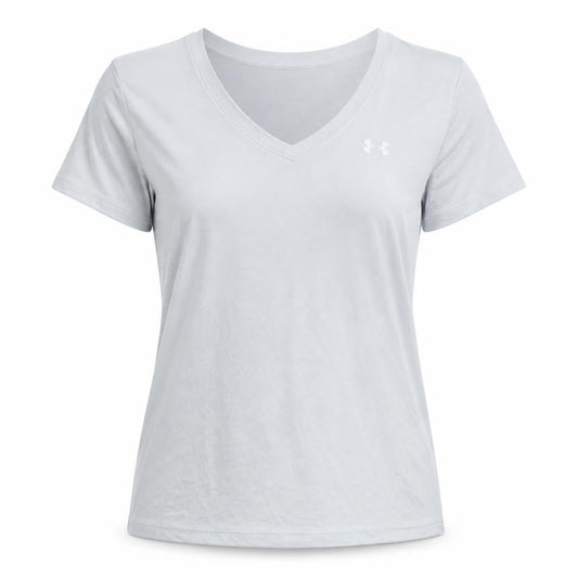 Womens UK Size L Under armour Grey Gym & Training Running & Jogging Yoga T-Shirt