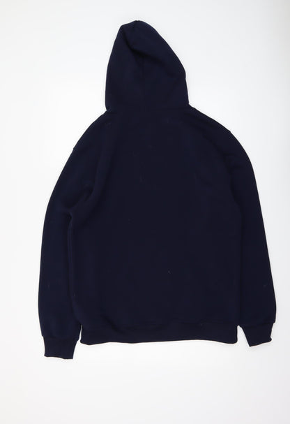 Mens UK Size XL Infinity Blue Pullover Hoodie