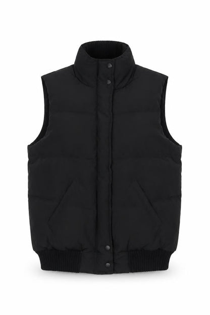 Next Womens Black Padded Puffer Waistcoat Gilet Size 10