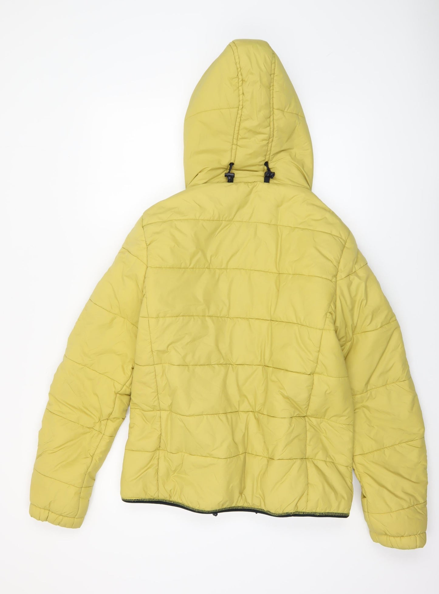 Womens UK Size L Woodland Active Outfitters Yellow Puffer Jacket