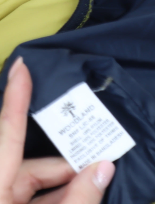 Womens UK Size L Woodland Active Outfitters Yellow Puffer Jacket