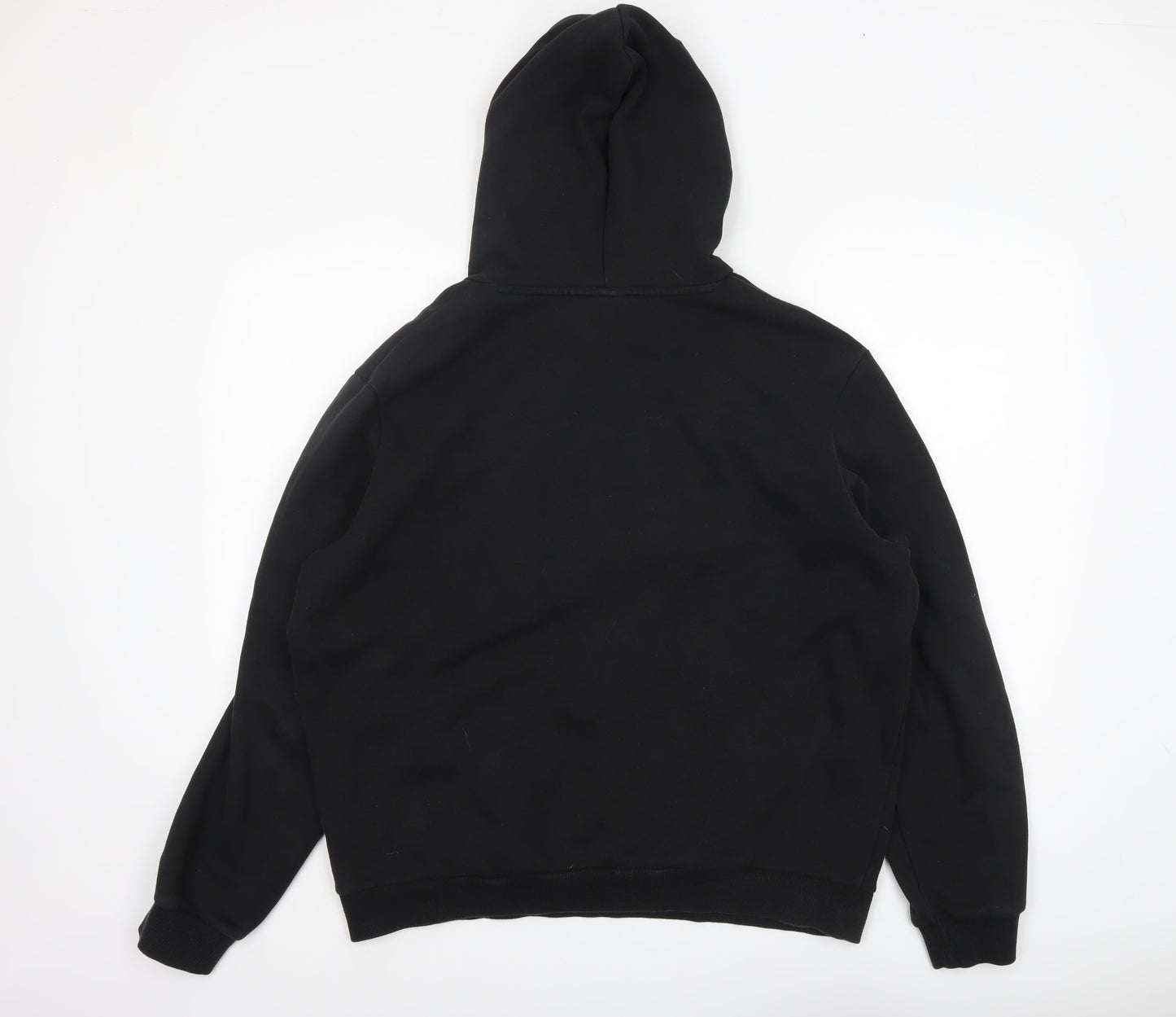 Mens UK Size L PUMA Black Pullover Hoodie