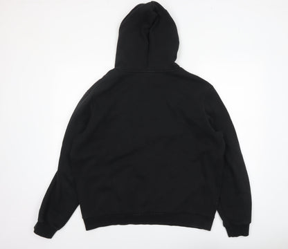Mens UK Size L PUMA Black Pullover Hoodie