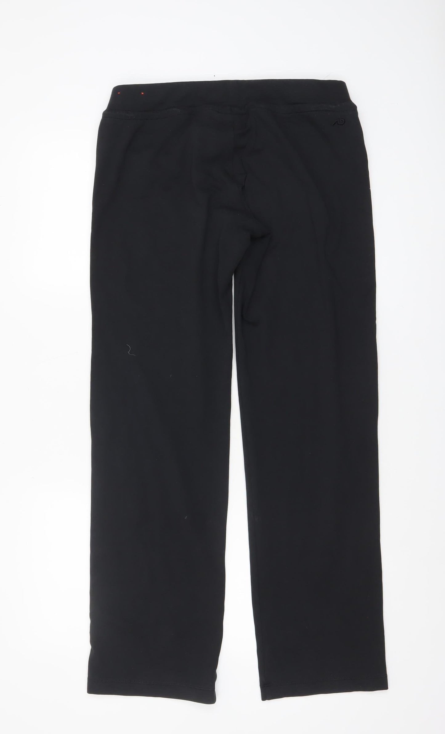 Womens UK Size M Nike Athletic Fit Track Pants Black Trousers