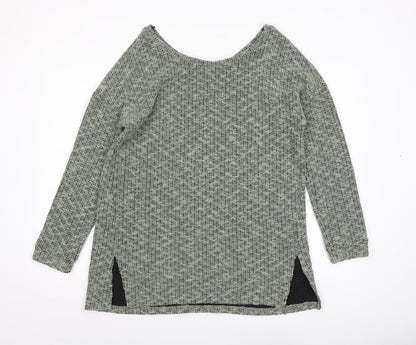 Womens UK Size 14 NEXT Grey Basic T-Shirt