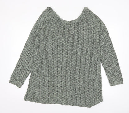 Womens UK Size 14 NEXT Grey Basic T-Shirt
