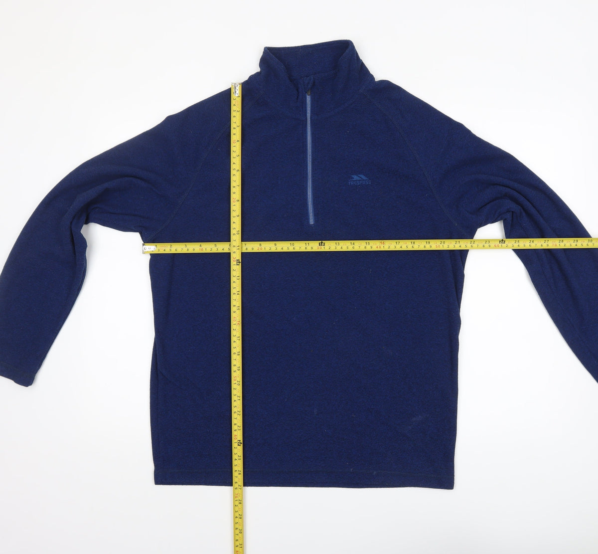 Mens UK Size L Trespass Blue Pullover Sweatshirt