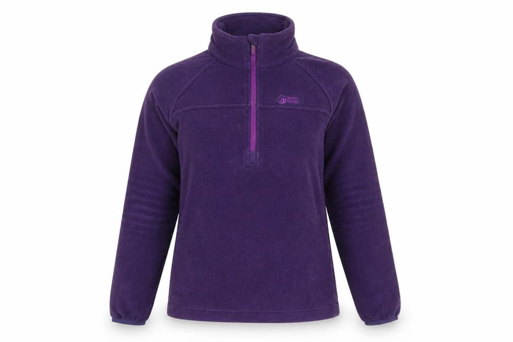 Womens UK Size 10 North Ridge Purple Pullover Sweatshirt