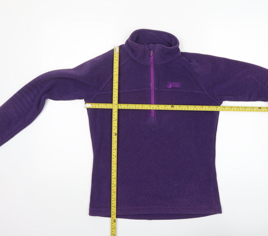 Womens UK Size 10 North Ridge Purple Pullover Sweatshirt