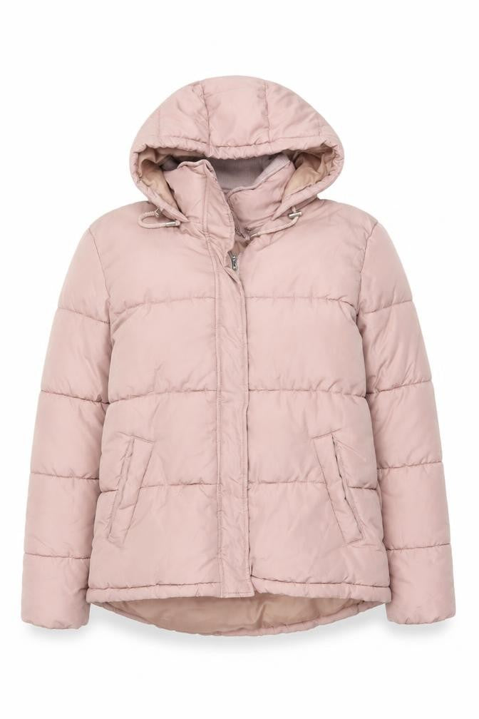 Womens UK Size 12 Dorothy Perkins Pink Puffer Jacket