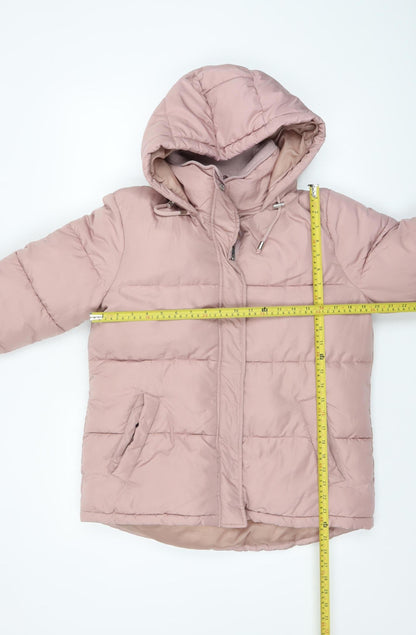 Womens UK Size 12 Dorothy Perkins Pink Puffer Jacket