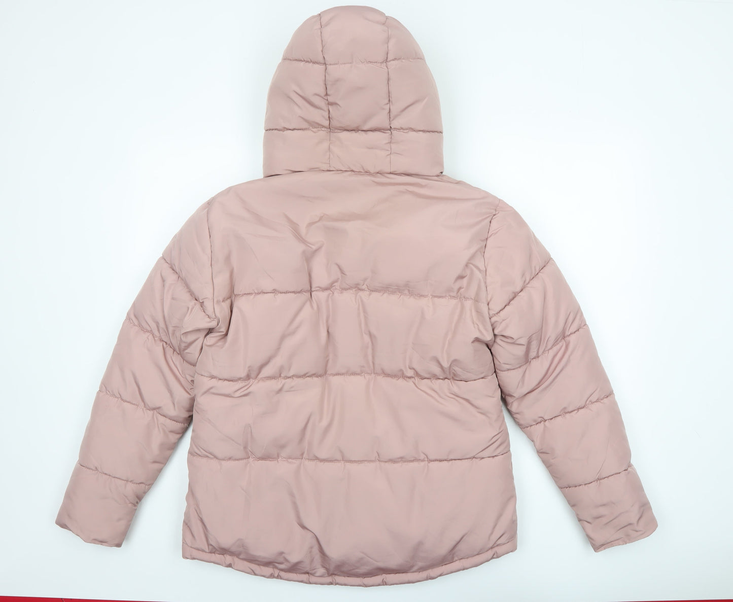 Womens UK Size 12 Dorothy Perkins Pink Puffer Jacket