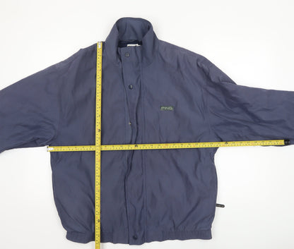 Mens UK Size M Ping Blue Windbreaker Coat