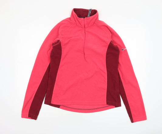 Womens UK Size 14 Berghaus Pink Pullover Sweatshirt