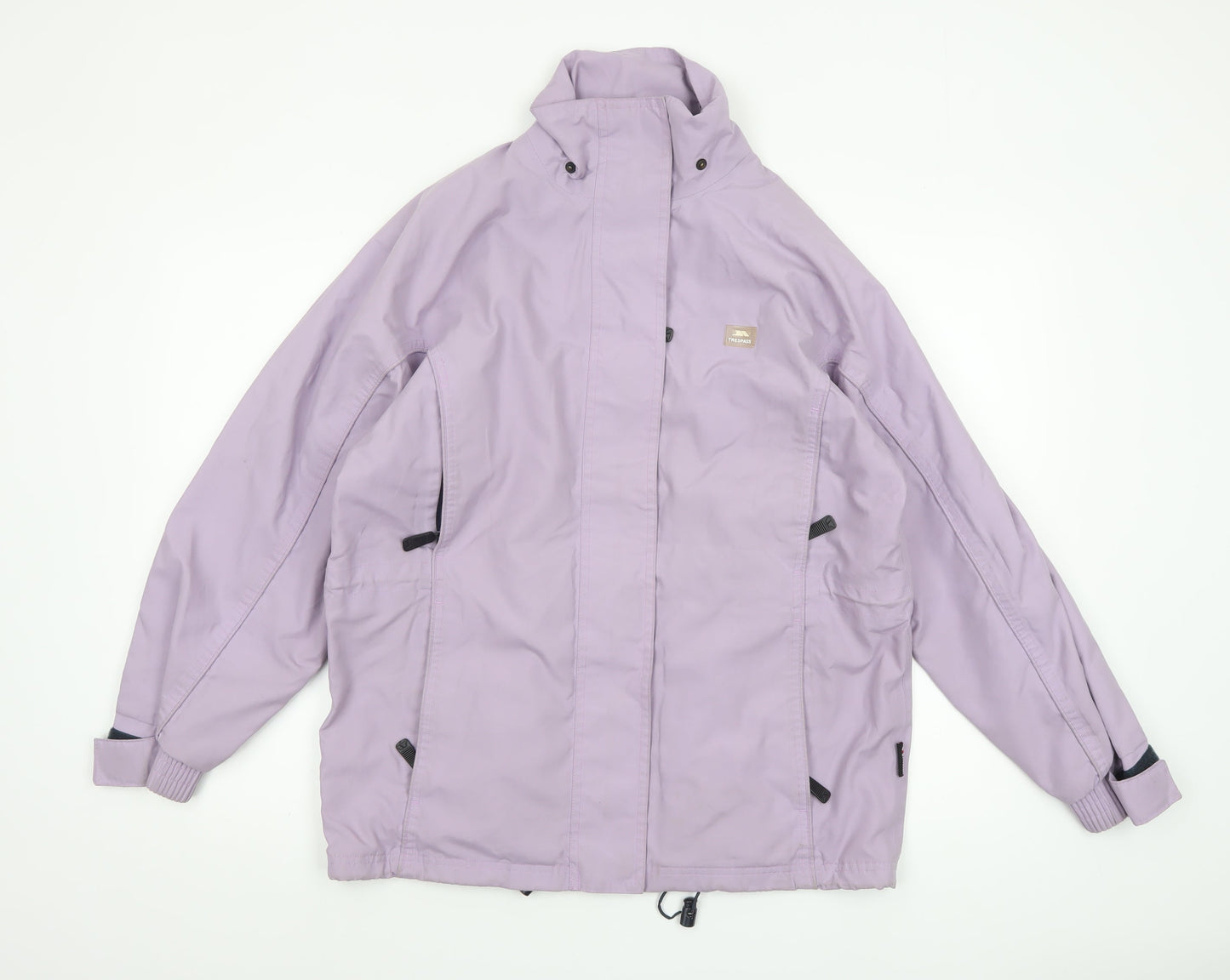 Womens UK Size S Trespass Purple Basic Jacket