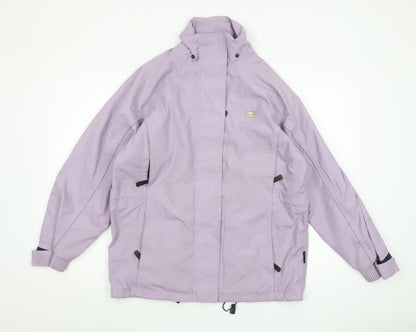 Womens UK Size S Trespass Purple Basic Jacket